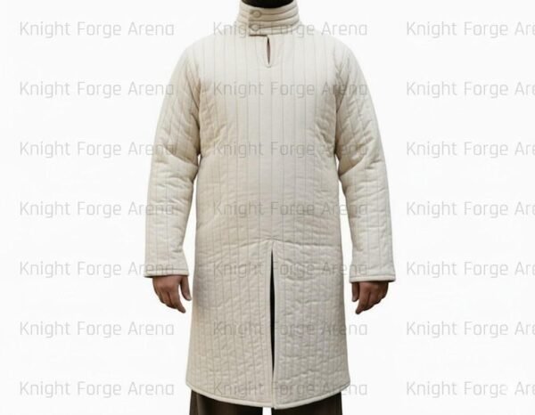 Medieval Knight Padding Medieval Knight Padded Gambeson - Men’s Arming Coat, LARP & Cosplay ...