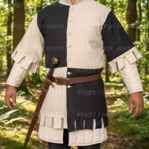 Handcrafted Medieval Viking Knight's Surcoat KFA-1013 | Authentic Reenactment Tunic & Tabard