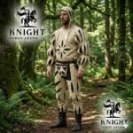 16th Century Landsknecht Costume Set, Puffy Slit Doublet, Cap, Codpiece Hose