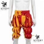 Joerg Landsknecht Trousers | Medieval Striped Slops, Cotton Canvas Renaissance Hose, LARP Costume Pants