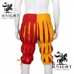 Joerg Landsknecht Trousers | Medieval Striped Slops, Cotton Canvas Renaissance Hose, LARP Costume Pants