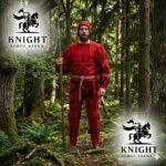 16th Century Landsknecht Costume Set, Puffy Slit Doublet, Cap, Codpiece Hose