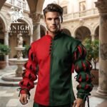 Joerg Landsknecht Doublet, Cotton Canvas Medieval Jacket, Renaissance Costume, Slashed Clothing, LARP Outfit