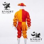 Joerg Landsknecht Doublet Trousers Set, Cotton Canvas Medieval Jacket, Renaissance Slops Costume Hat